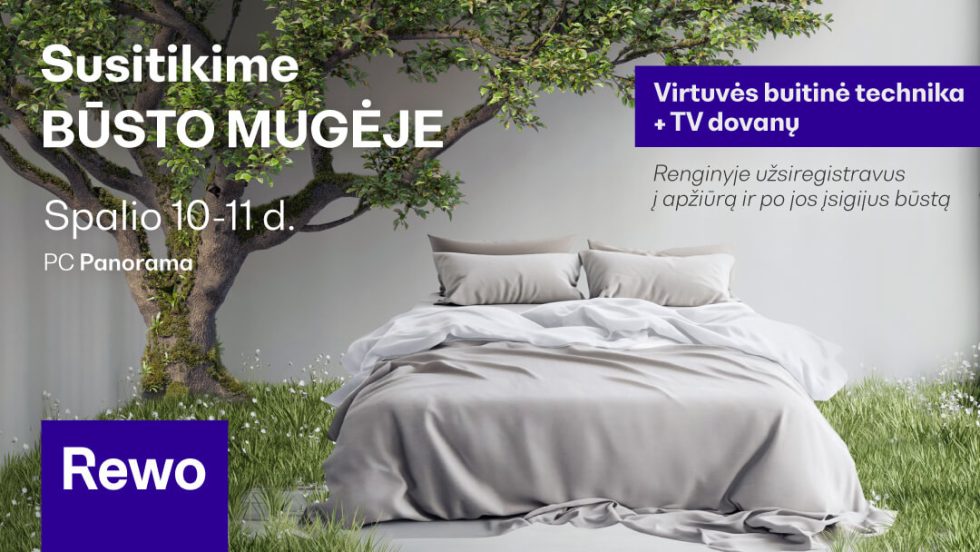 REWO kviečia į Būsto mugę!
